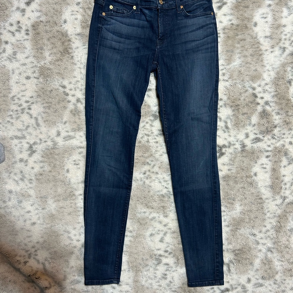 Classic Blue Low Rise Skinny Jeans